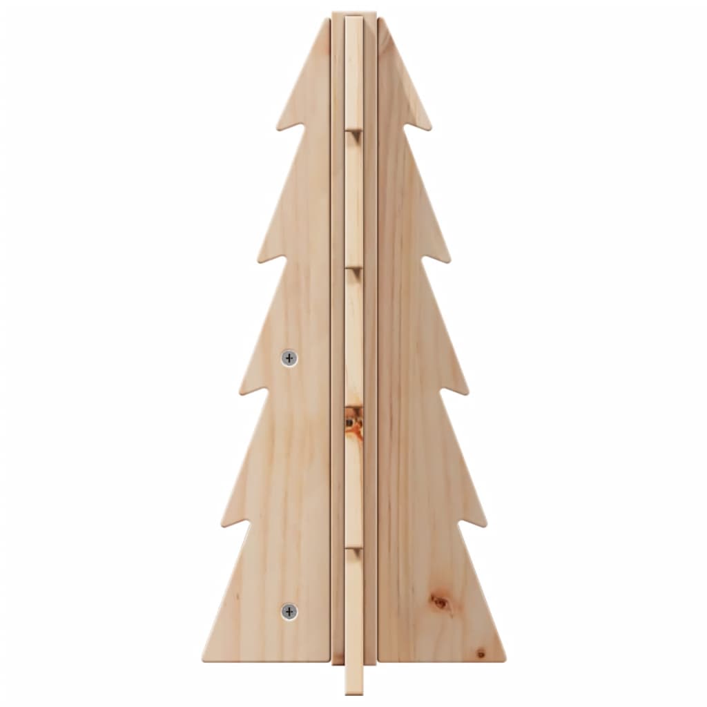 vidaXL Wooden Christmas Tree for Decoration 49 cm Solid Wood Pine