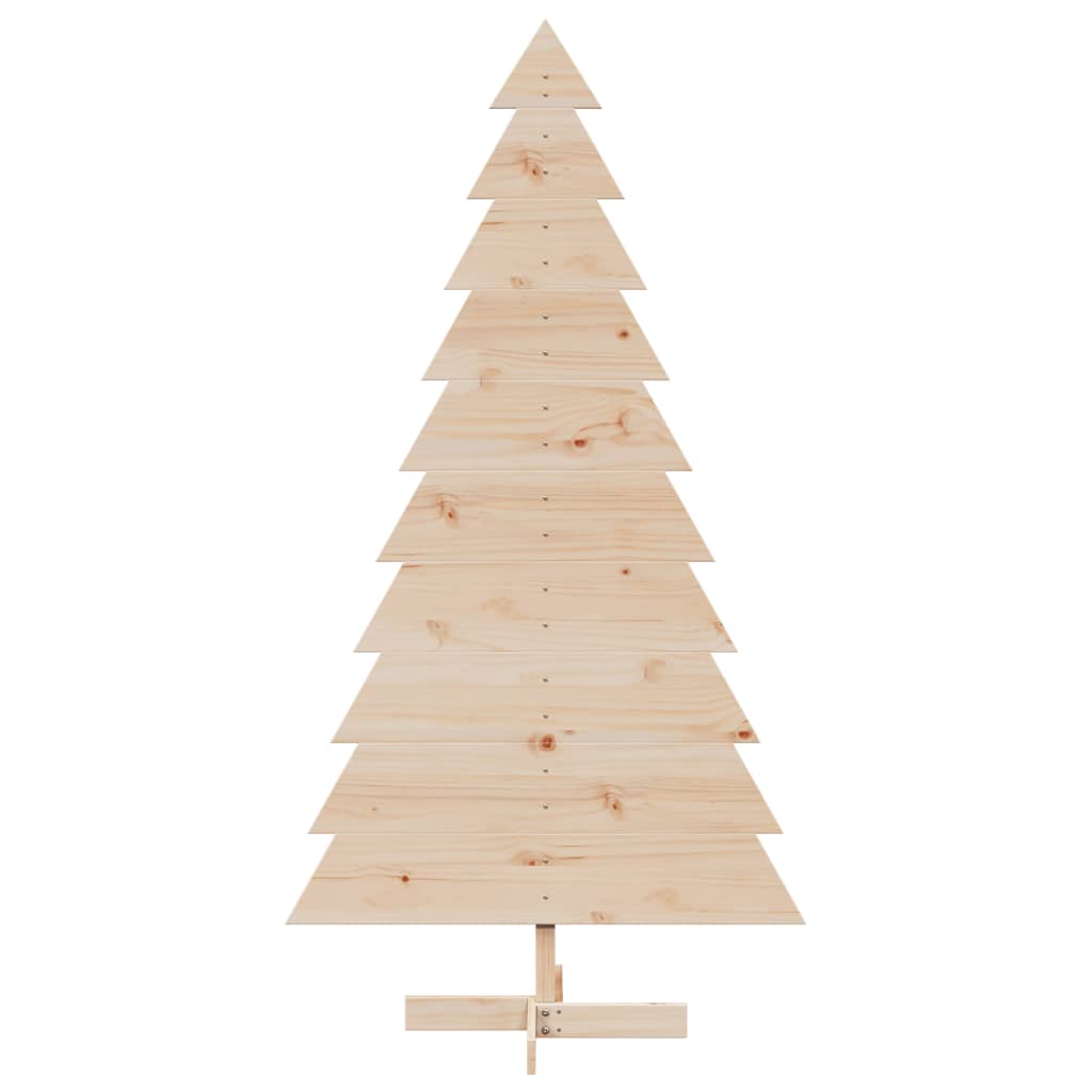 vidaXL Wooden Christmas Tree for Decoration 180 cm Solid Wood Pine