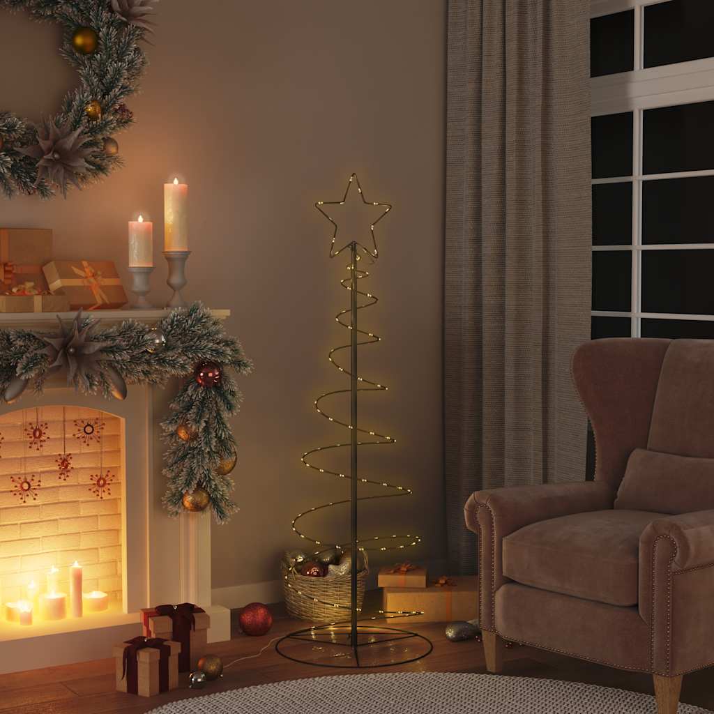 LED Christmas Tree 100 LEDs Warm White 150 cm