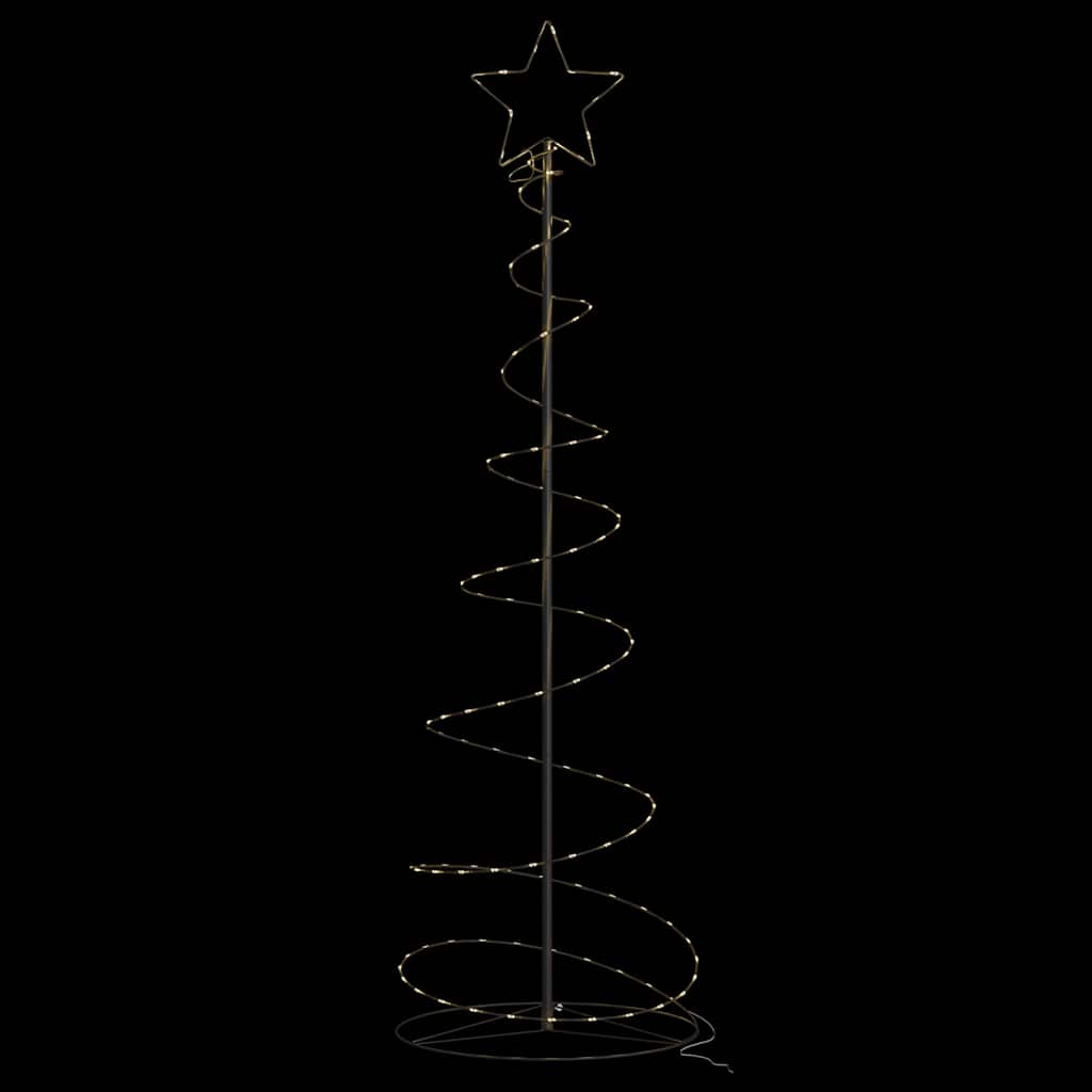 vidaXL LED Christmas Tree 120 LEDs Warm White 180 cm