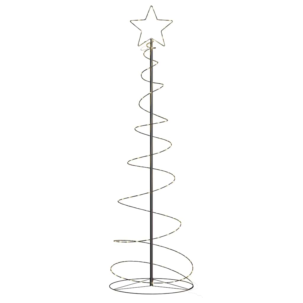 vidaXL LED Christmas Tree 120 LEDs Warm White 180 cm