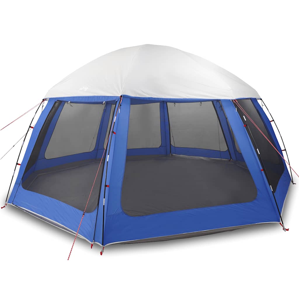 Pool Tent with Removable Fly & Mesh Walls Azure Blue 510x510 cm