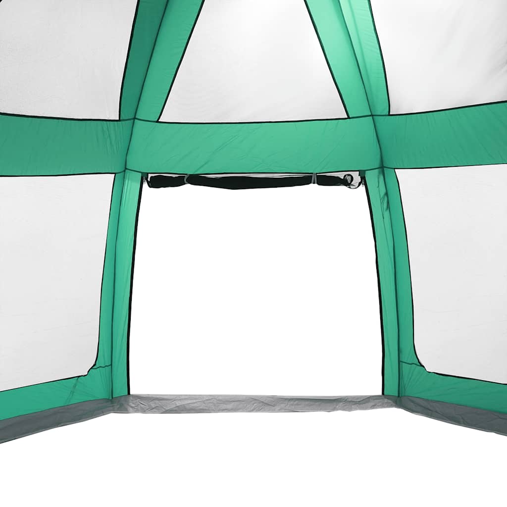 Pool Tent with Removable Fly & Mesh Walls Sea Green 510x510 cm