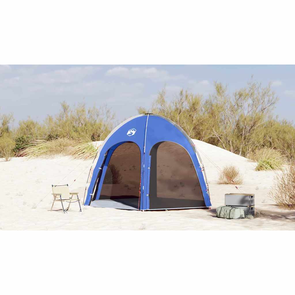 Pool Tent with Roof with Air Vent Azure Blue 366 x 305 x 231 cm