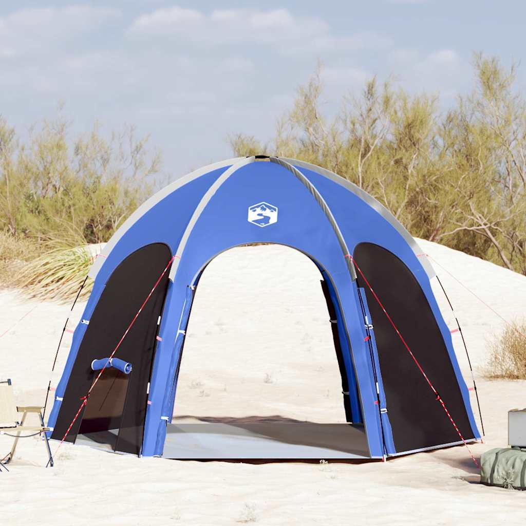 Pool Tent with Roof with Air Vent Azure Blue 366 x 305 x 231 cm