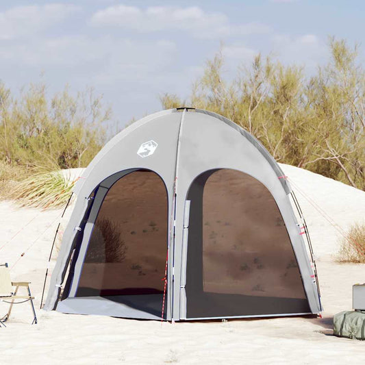 Pool Tent Grey 366 x 305 x 231 cm Polyester and Fiberglass