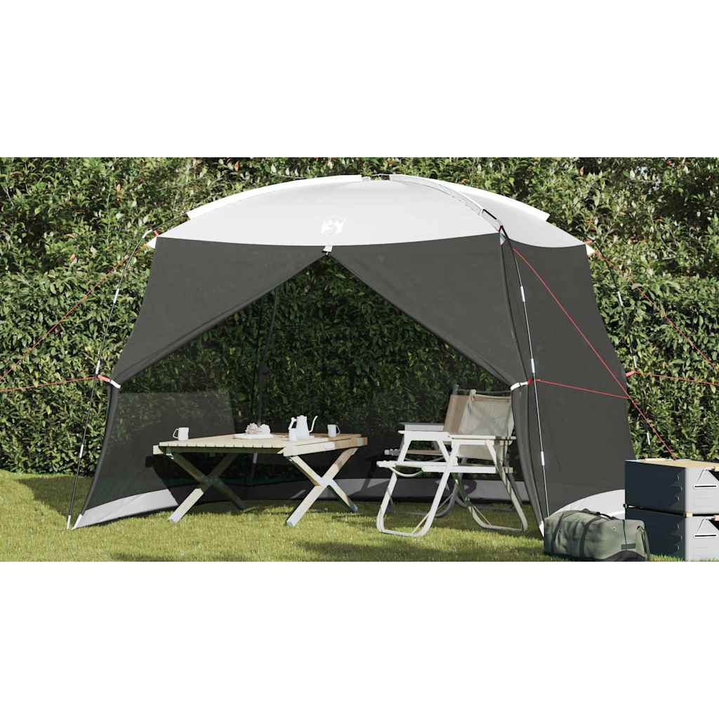 Mosquito Tent Grey 320 x 320 x 218 cm Polyester and Fiberglass