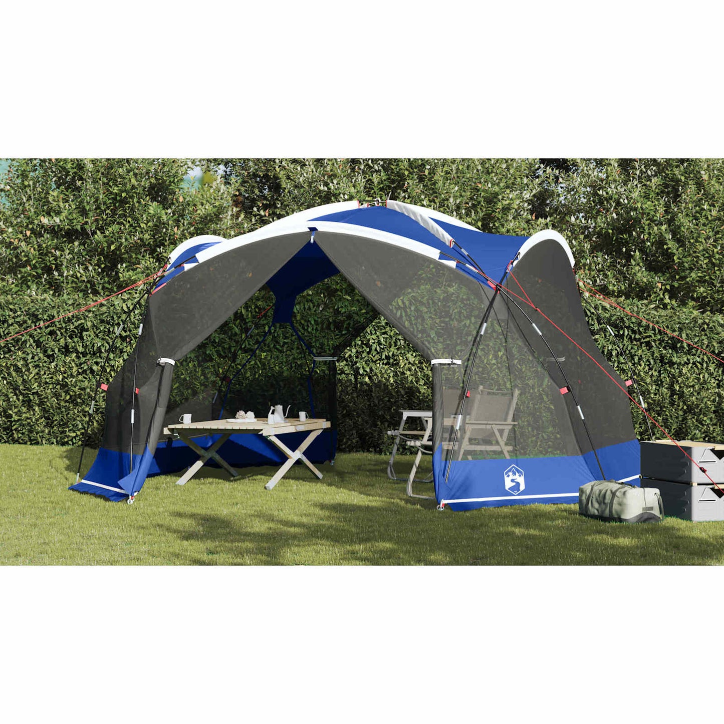 Mosquito Tent with Roof Azure Blue 434 x 434 x 230 cm