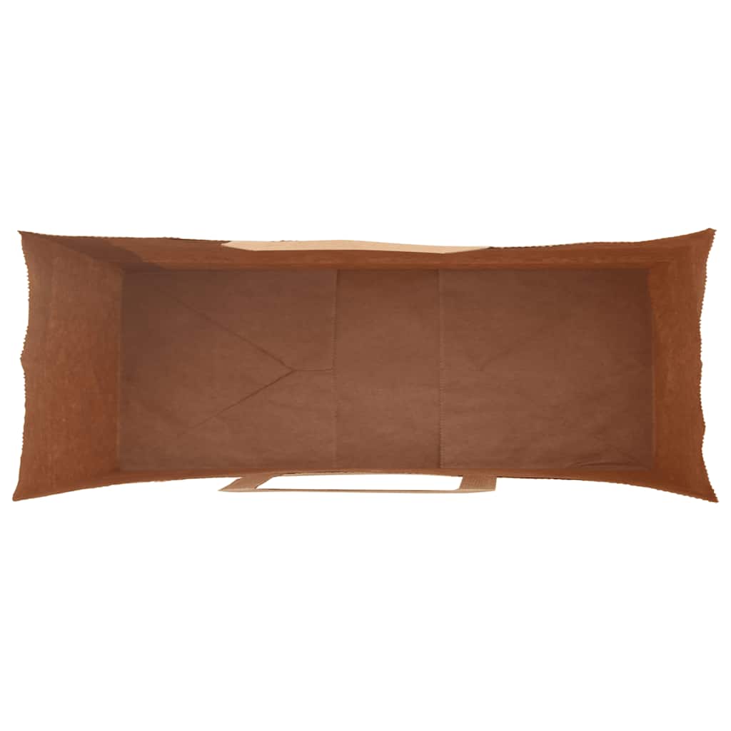 Paper Bags 50 pcs with Handles Brown 32x12x42 cm