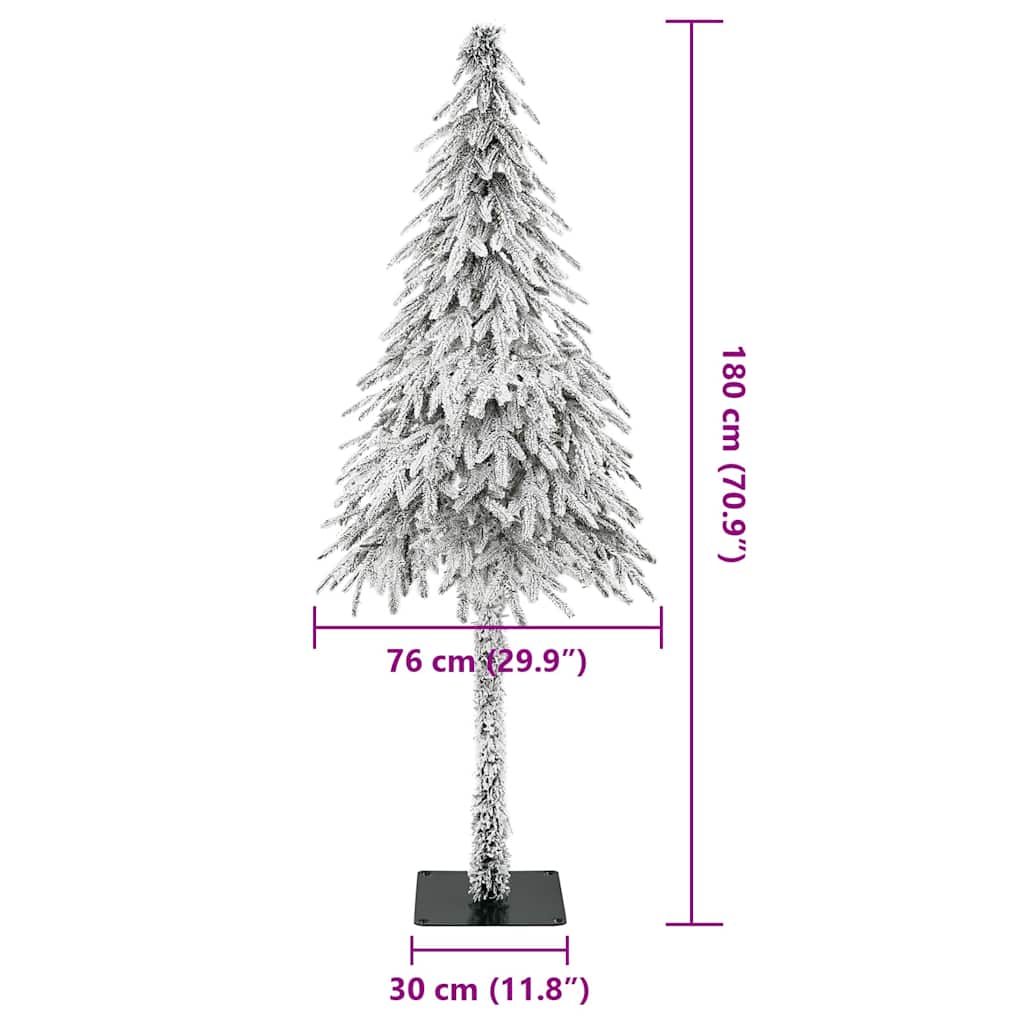 Artificial Christmas Tree White 76 x 76 x 180 cm