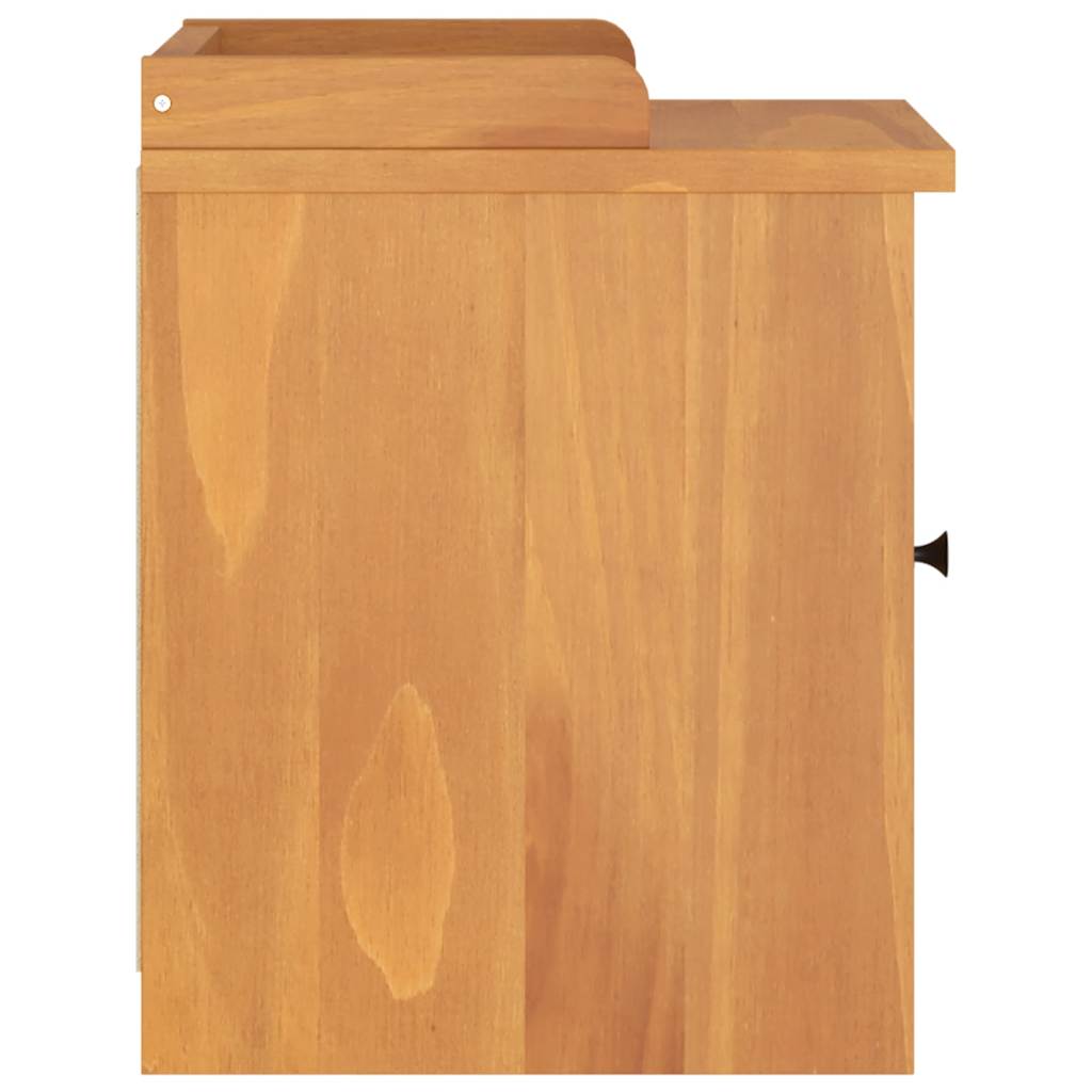 Hallway Bench "SANDNES" 45x40x50 cm Solid Wood Pine