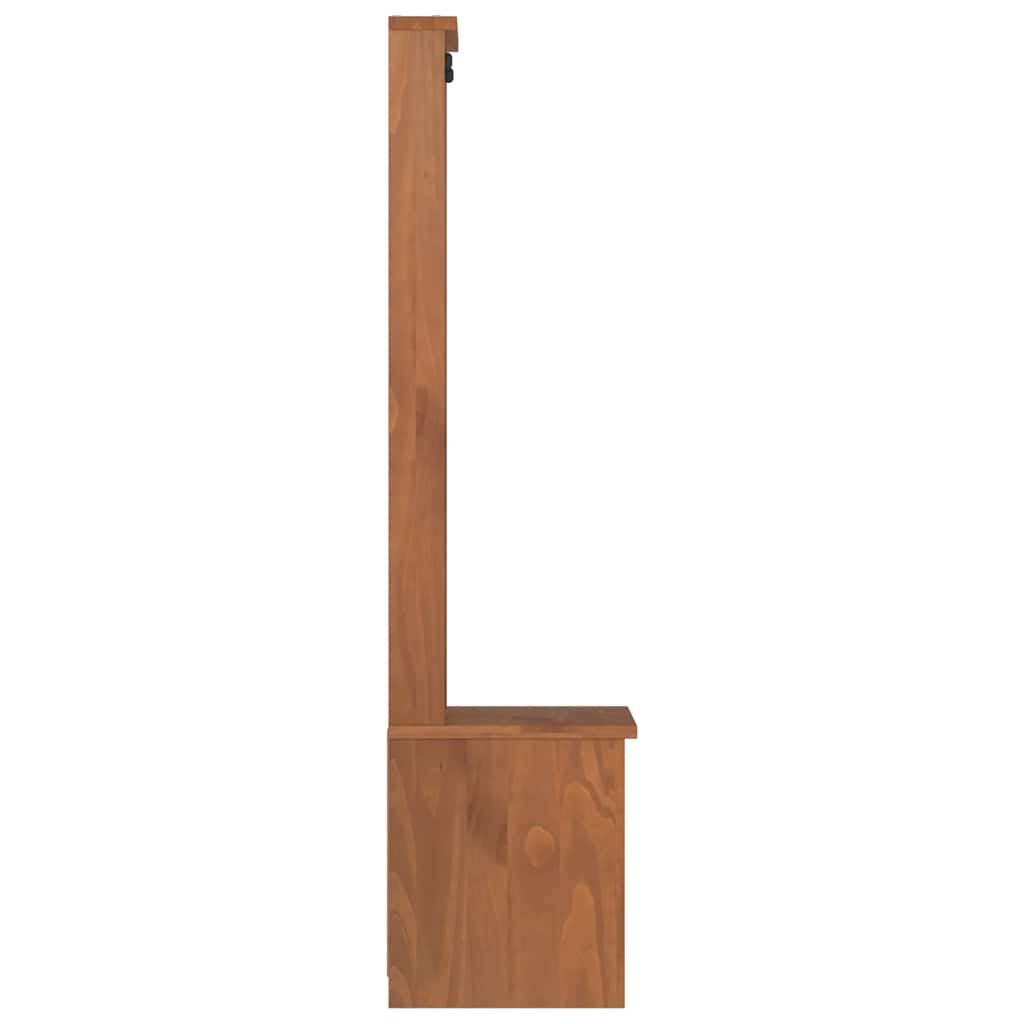 vidaXL Hall Tree SANDENS 45x40x159.5 cm Solid Wood Pine