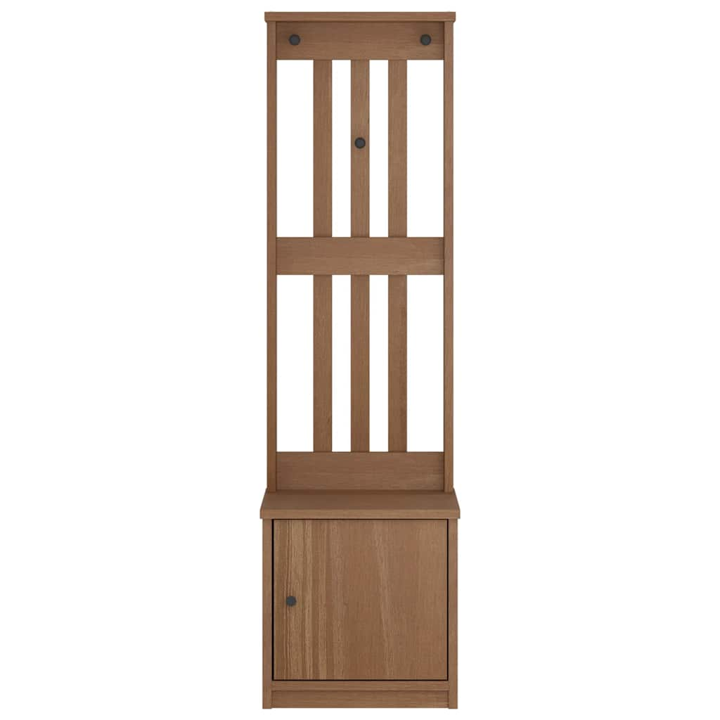 vidaXL Hall Tree SANDENS 45x40x159.5 cm Solid Wood Pine