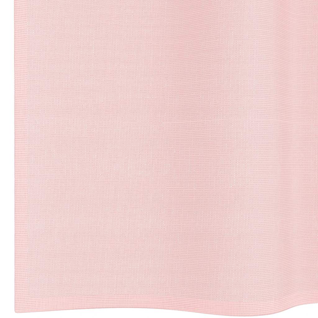 Voile Curtains with Grommets 2 pcs Light Pink 140x140 cm