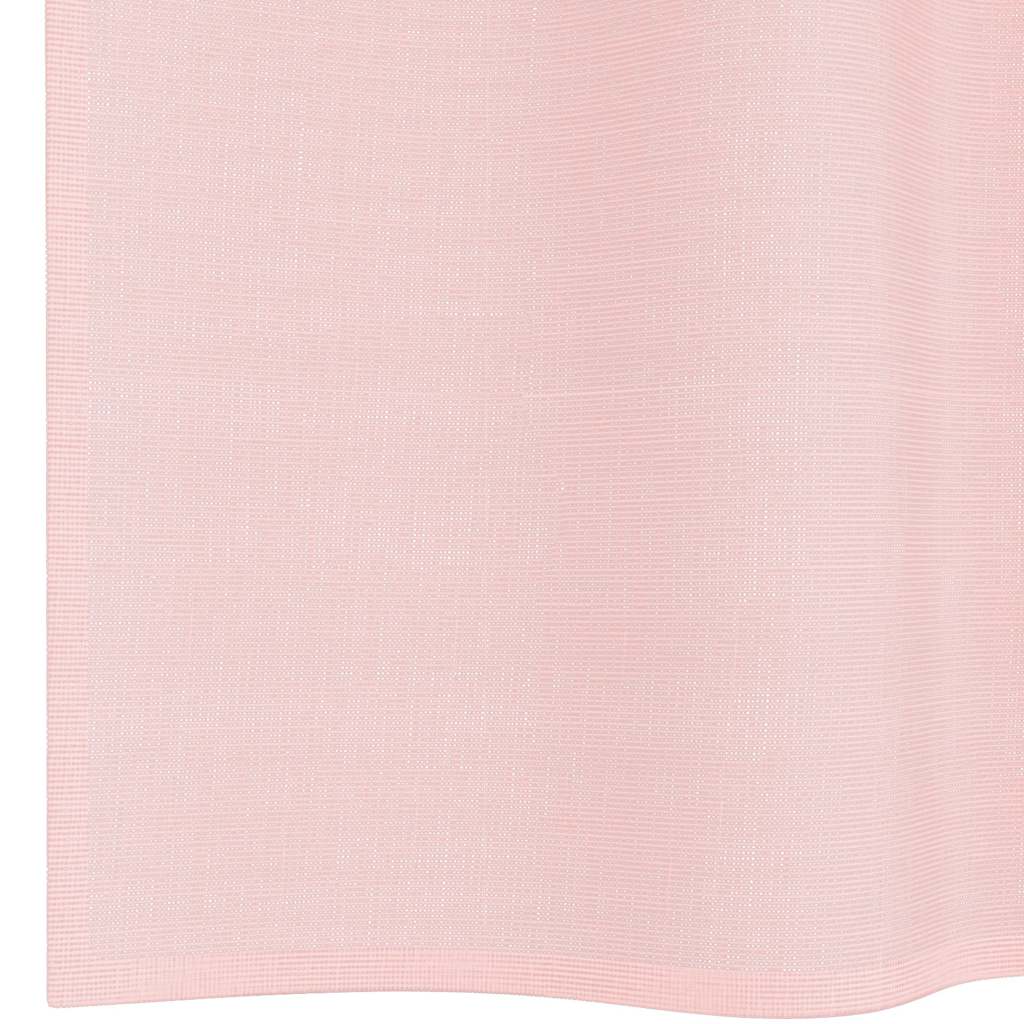 Voile Curtains with Grommets 2 pcs Light Pink 140x225 cm