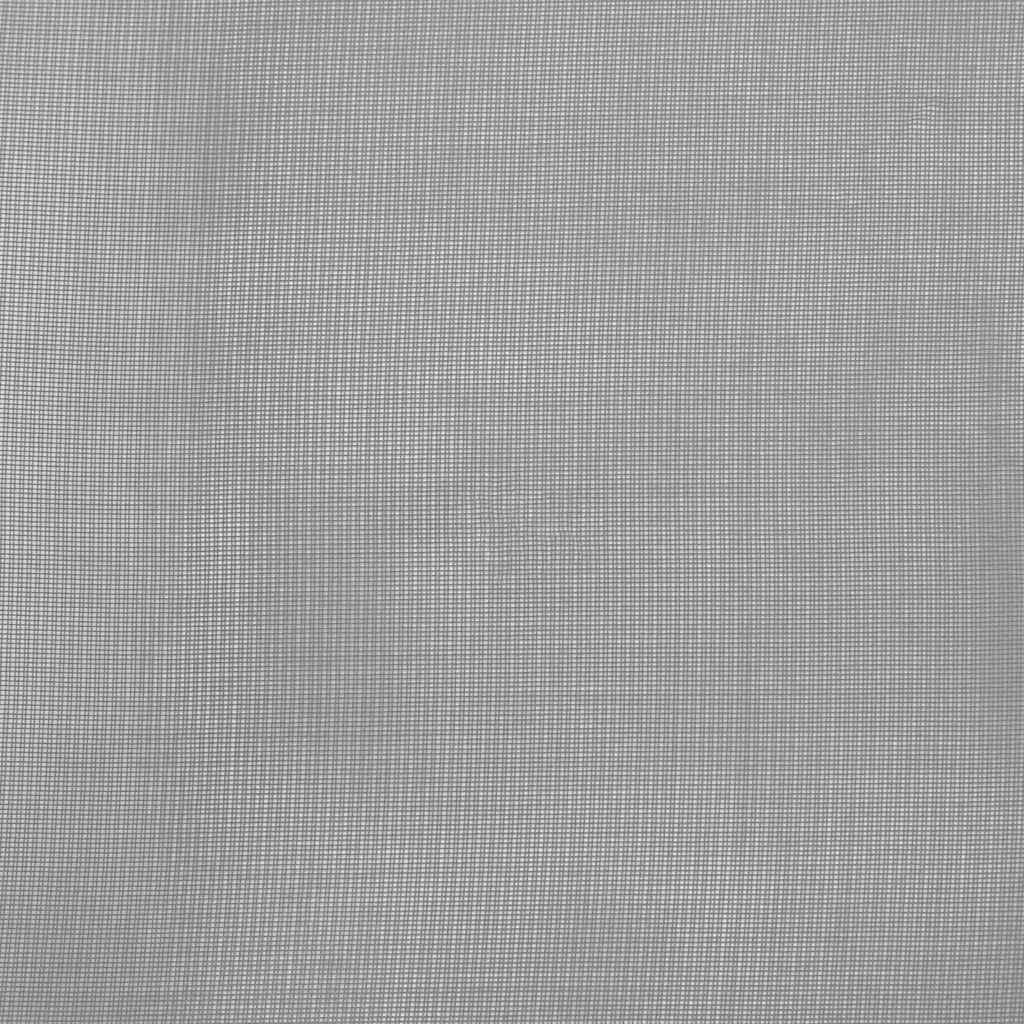 Voile Curtains with Loops 2 pcs Dark Grey 140x260 cm