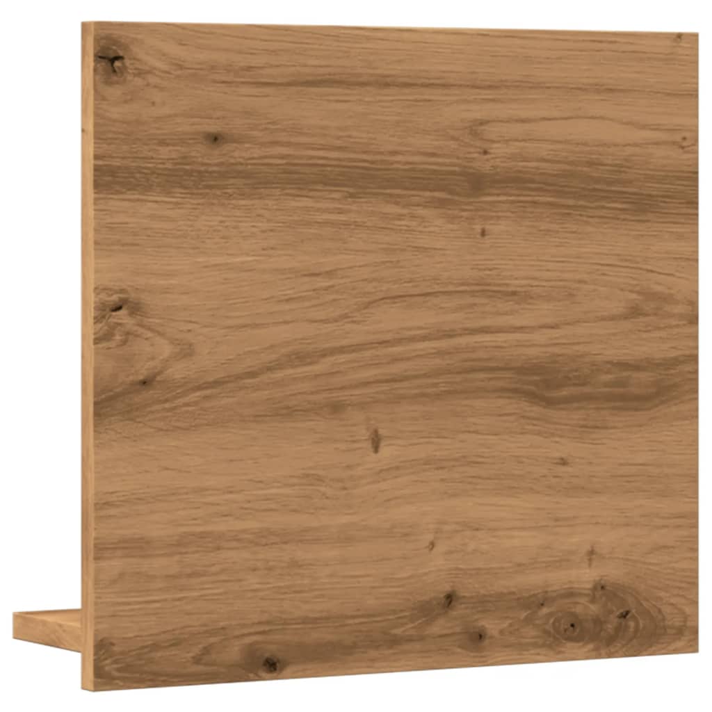 vidaXL Bathroom Mirror Cabinet Artisan Oak 40x11x37 cm Engineered Wood