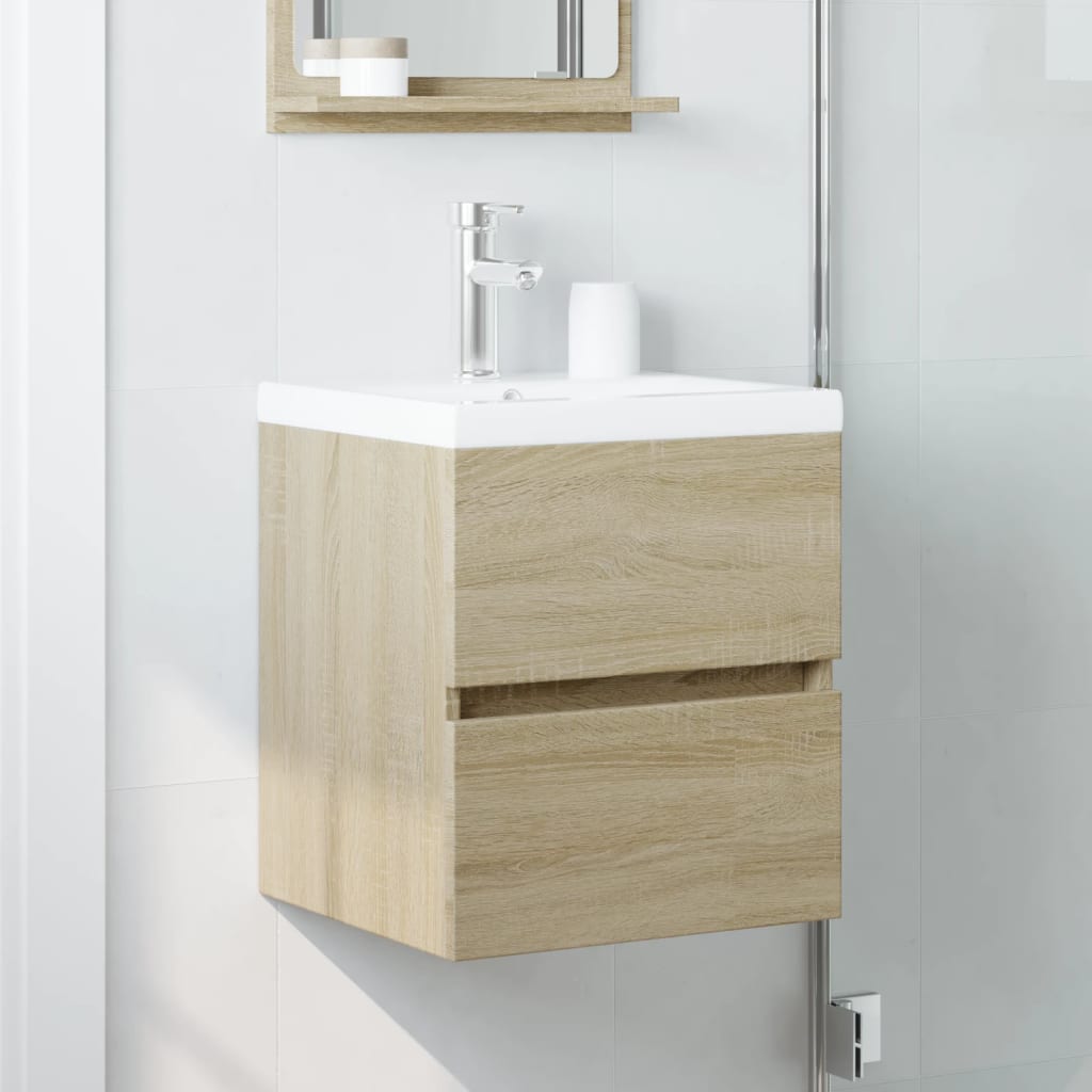 Sink Cabinet Sonoma Oak 41x38,5x45 cm Engineered Wood