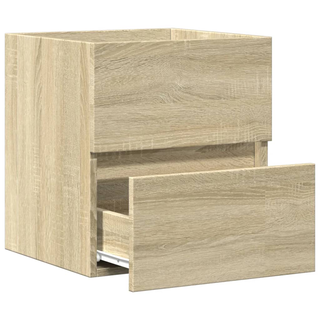 Sink Cabinet Sonoma Oak 41x38,5x45 cm Engineered Wood