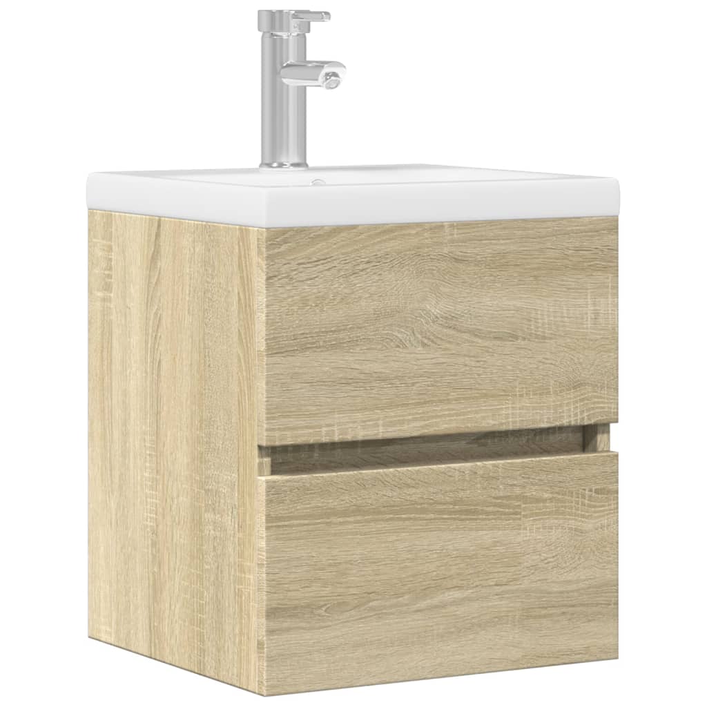 Sink Cabinet Sonoma Oak 41x38,5x45 cm Engineered Wood