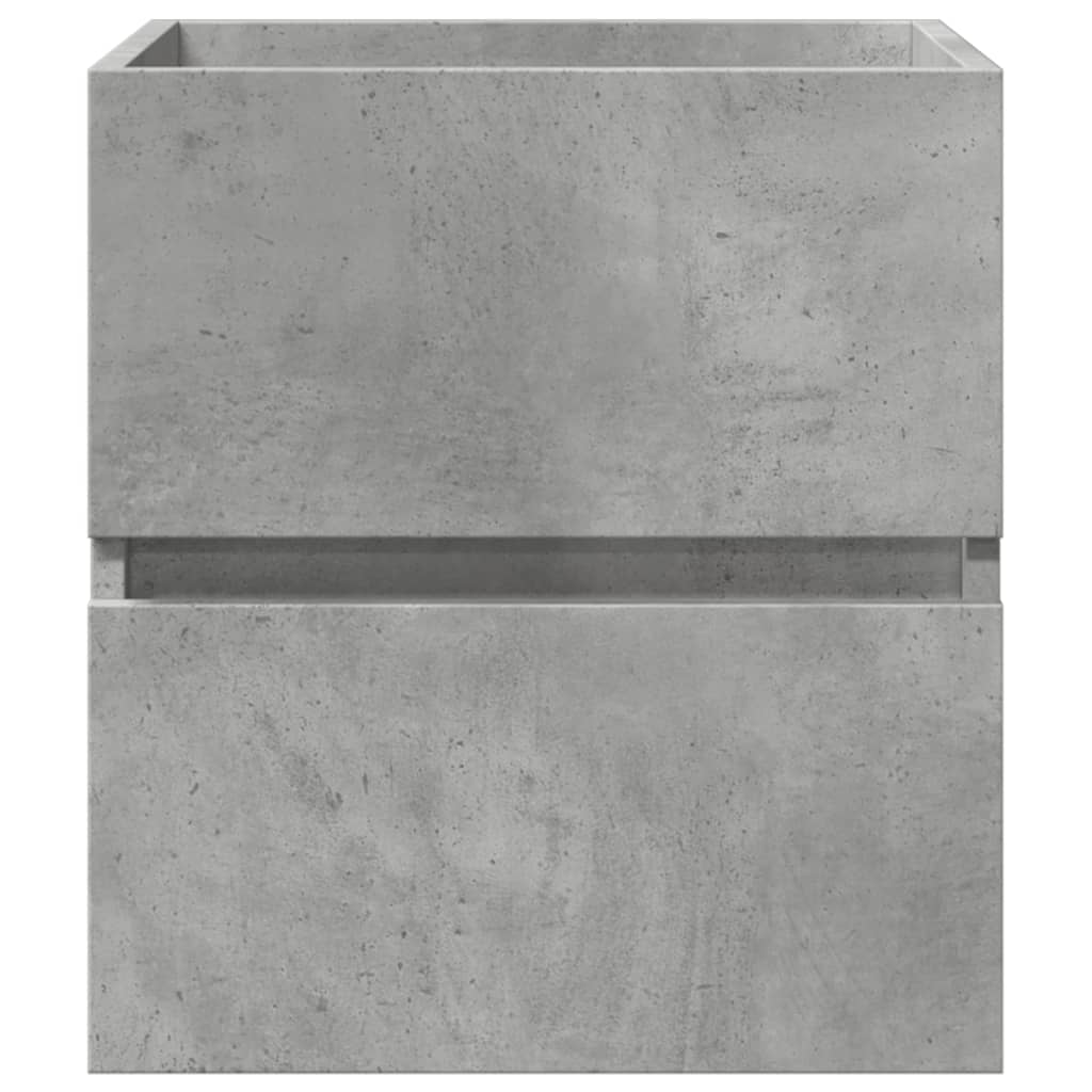 Sink Cabinet Concrete Grey 41x38,5x45 cm Engineered Wood