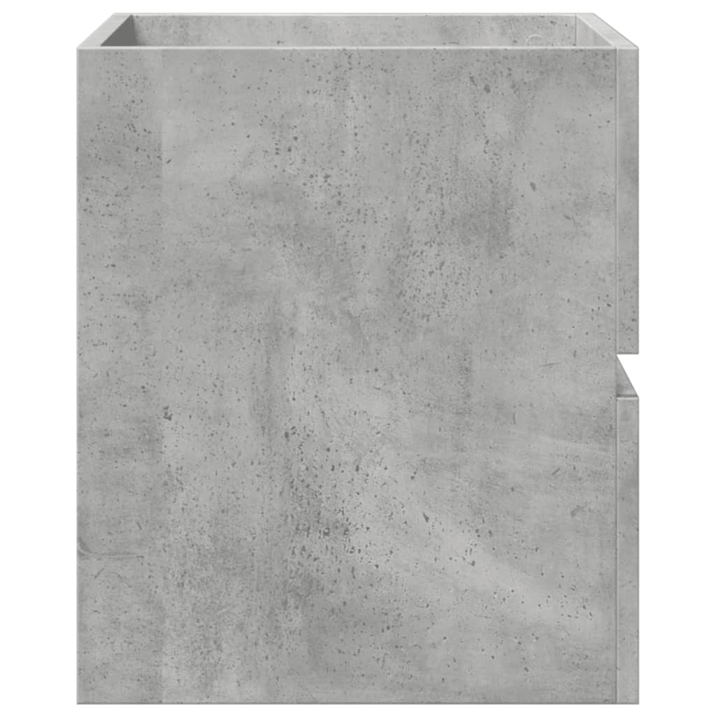 Sink Cabinet Concrete Grey 41x38,5x45 cm Engineered Wood