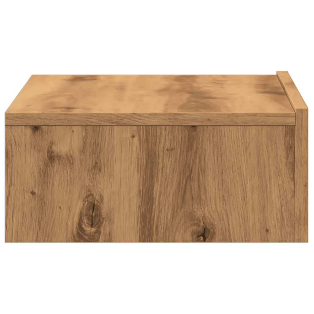 2 Piece TV Cabinet Set with LED Lights Artisan Oak 60x35x15,5 cm
