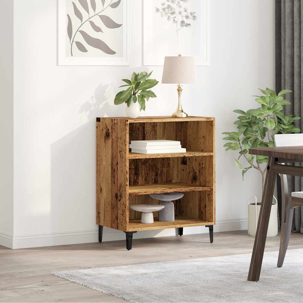 Sideboard Old Wood 57x35x70 cm Engineered Wood