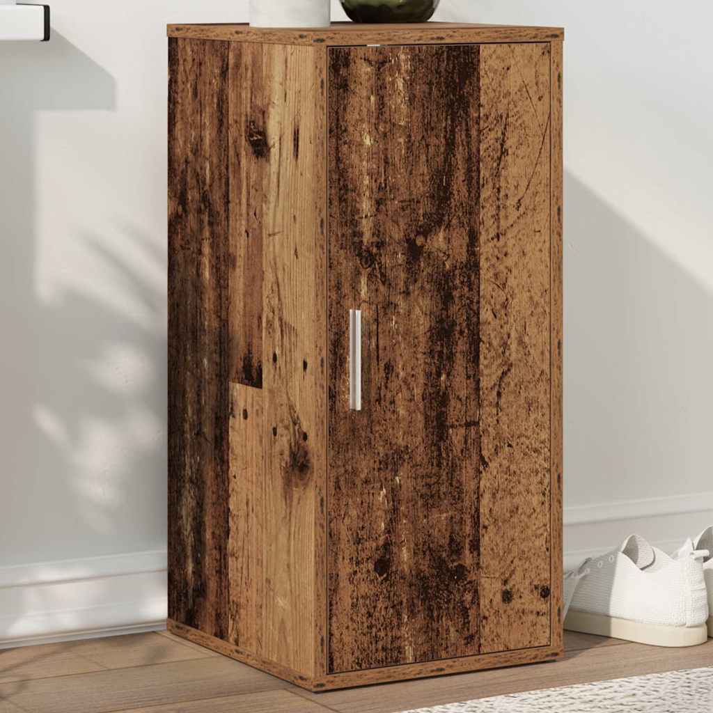 Shoe Cabinet Old Wood 32x35x70 cm Engineered Wood