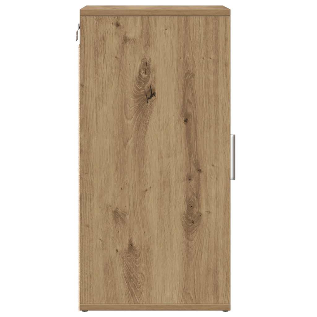Shoe Cabinet Artisan Oak 32x35x70 cm Engineered Wood