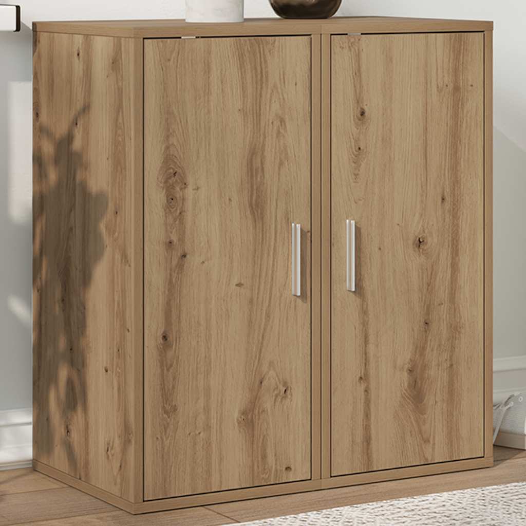 Shoe Cabinets 2 pcs Artisan Oak 32x35x70 cm Engineered Wood