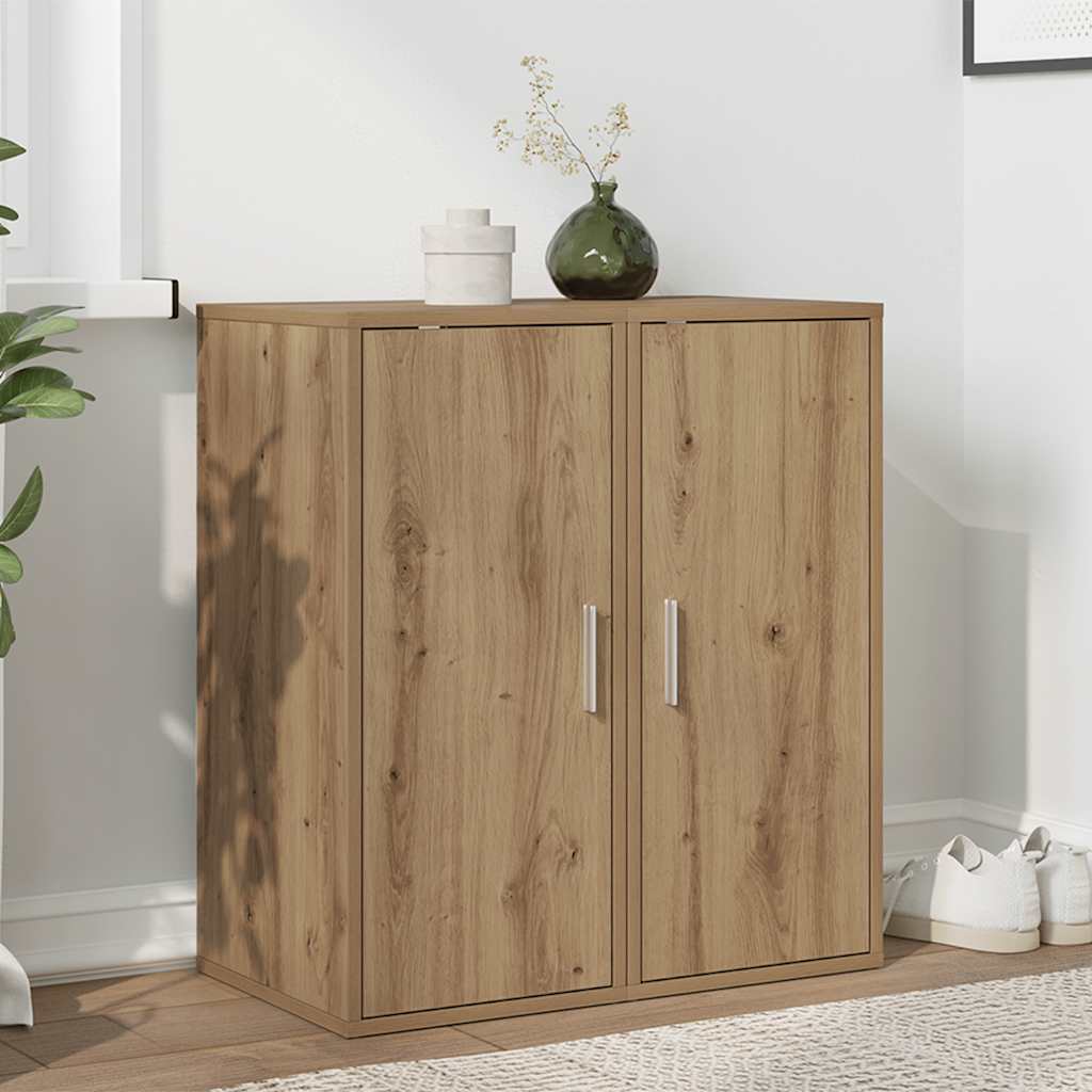 Shoe Cabinets 2 pcs Artisan Oak 32x35x70 cm Engineered Wood