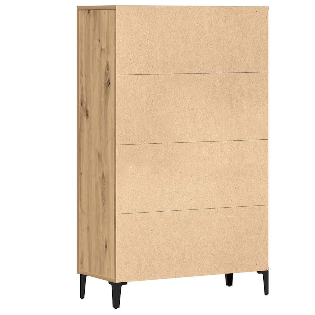 Highboard Artisan Oak 70x31x115 cm Engineered Wood