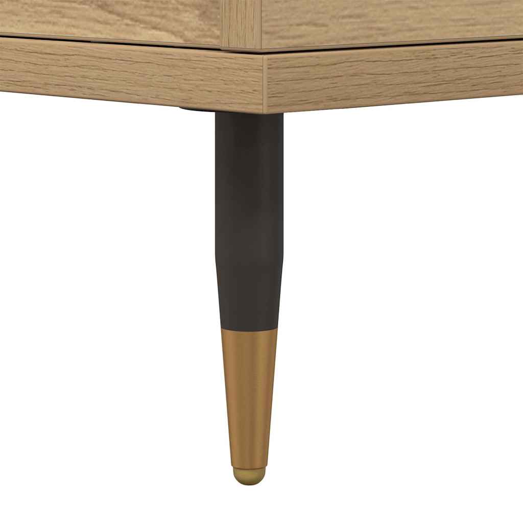 Bedside Cabinet Artisan Oak 40x35x50 cm Engineered Wood