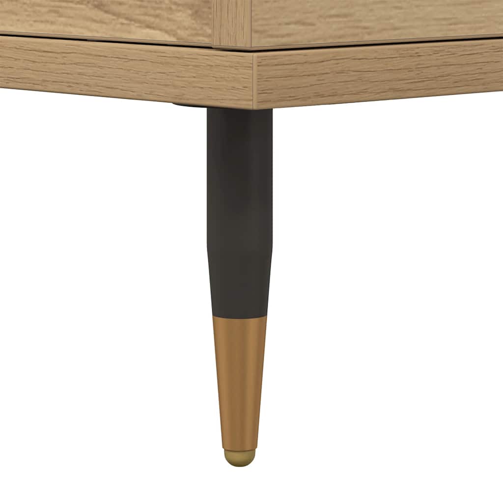 Bedside Cabinets 2 pcs Artisan Oak 40x35x50 cm Engineered Wood