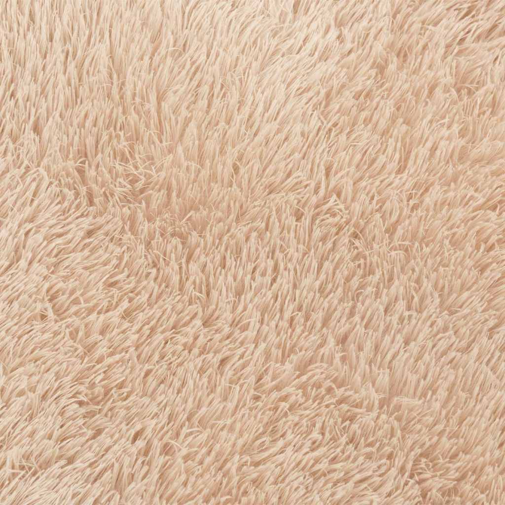 Shaggy Rug High Pile NAVARRA Beige 300x200 cm Polyester