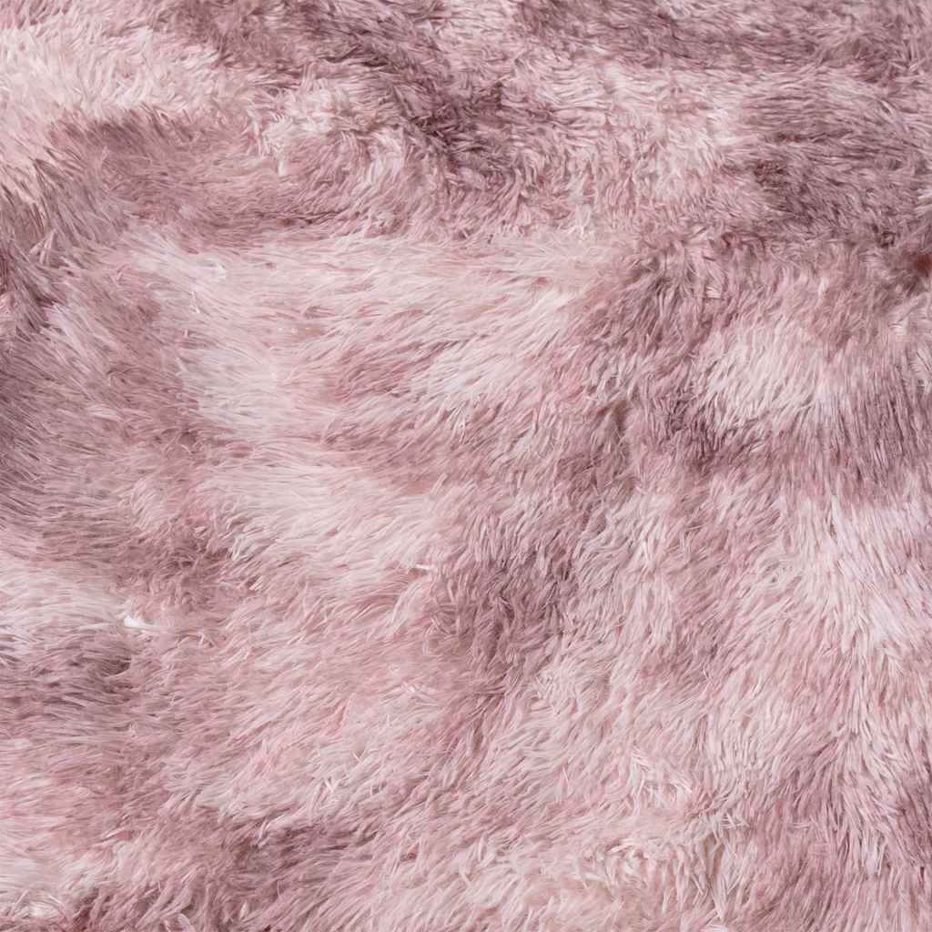 Shaggy Rug High Pile NAVARRA Dusty Pink 300x200 cm Polyester