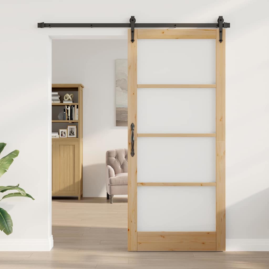 Interior Door ORKDAL Brown 93 x 211 cm