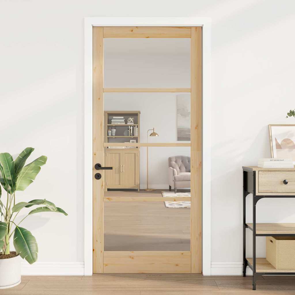 Interior Door ORKDAL Brown 93 x 211 cm