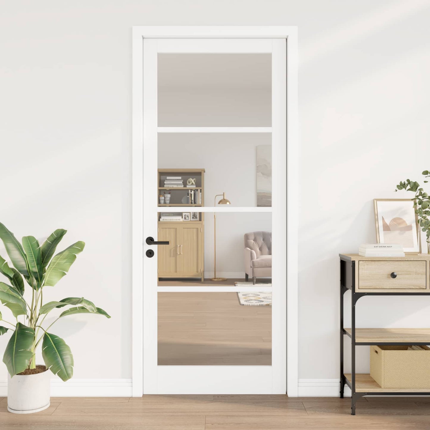 Interior Door ORKDAL White Primed 93 x 232 cm