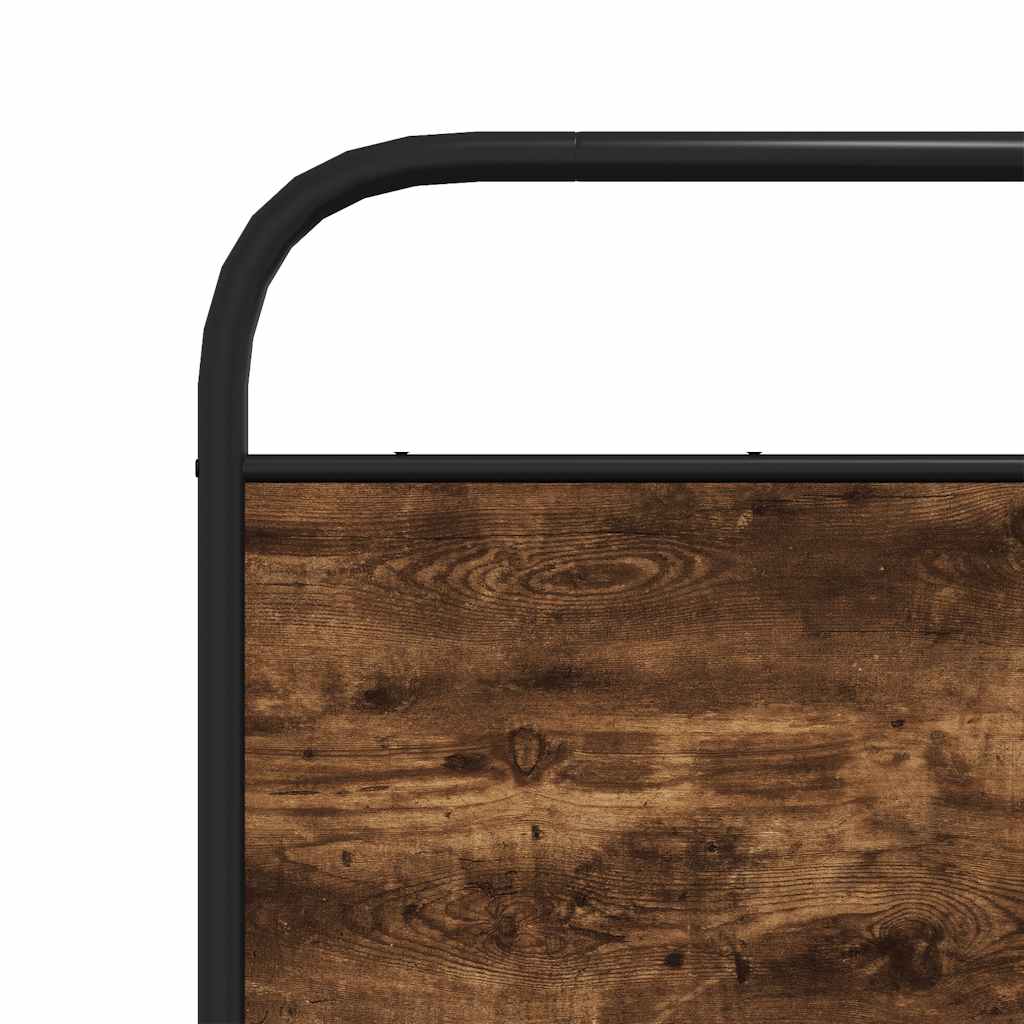 Bed Frame without Mattress 90x190 cm Sonoma Oak Engineered Wood
