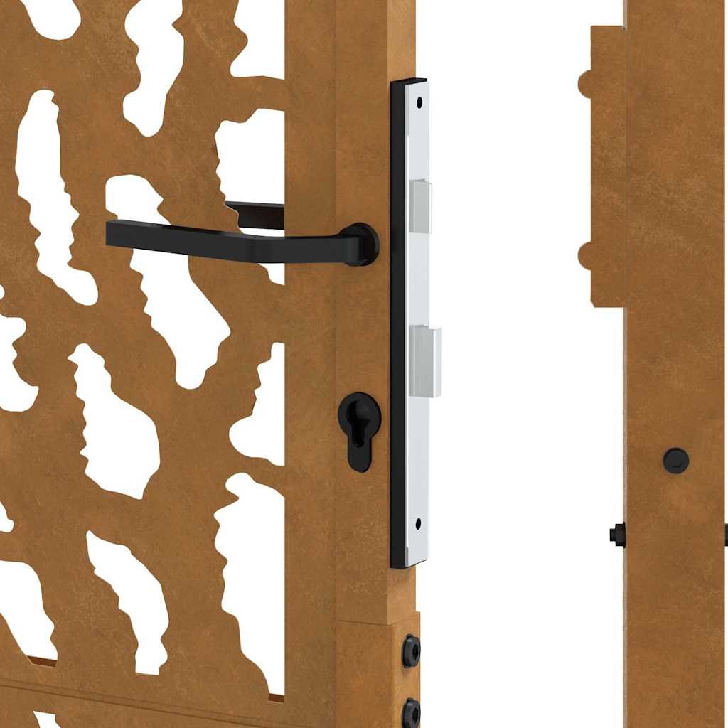 Garden Gate 100x125 cm Weathering Steel Trace Design