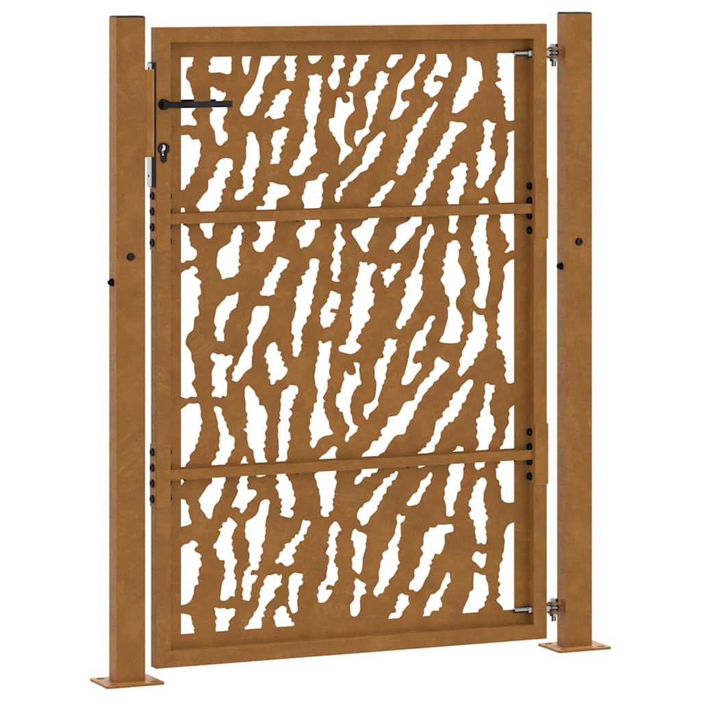 Garden Gate 100x150 cm Weathering Steel Trace Design