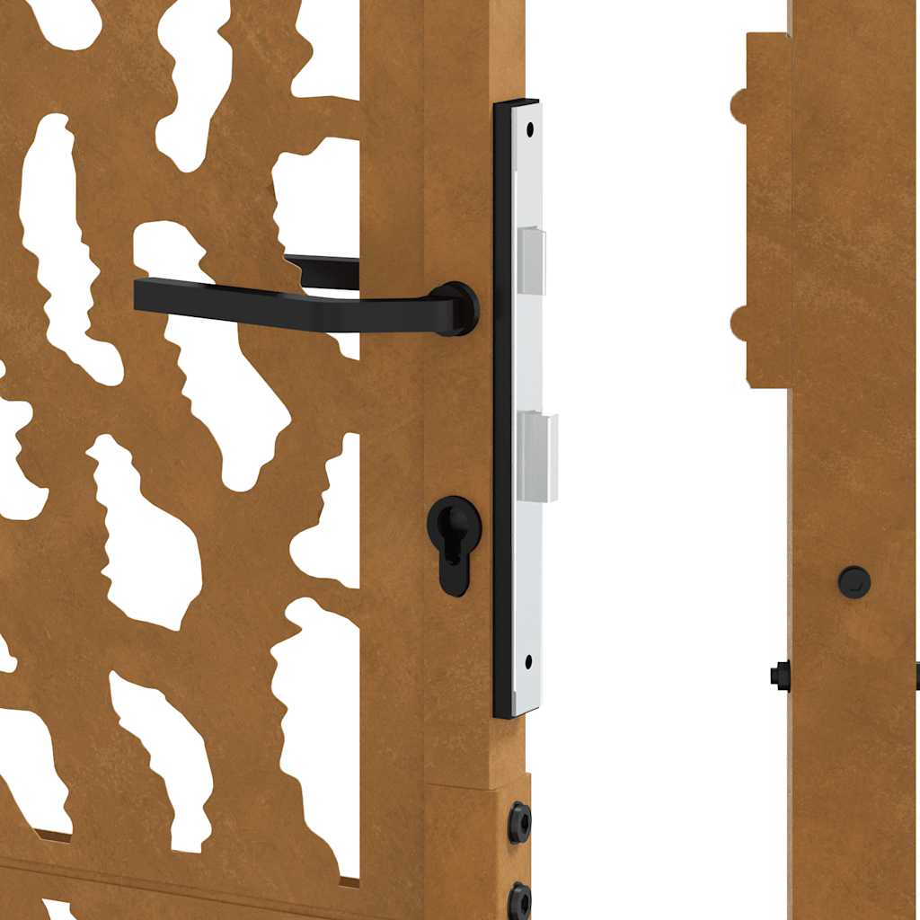 Garden Gate 100x150 cm Weathering Steel Trace Design