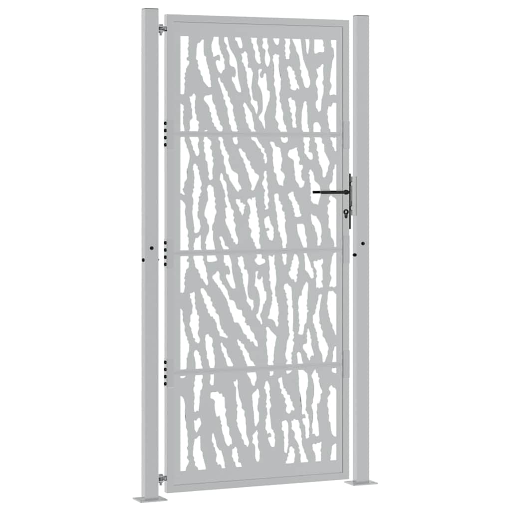 Garden Gate 100x200 cm Weathering Steel Trace Design