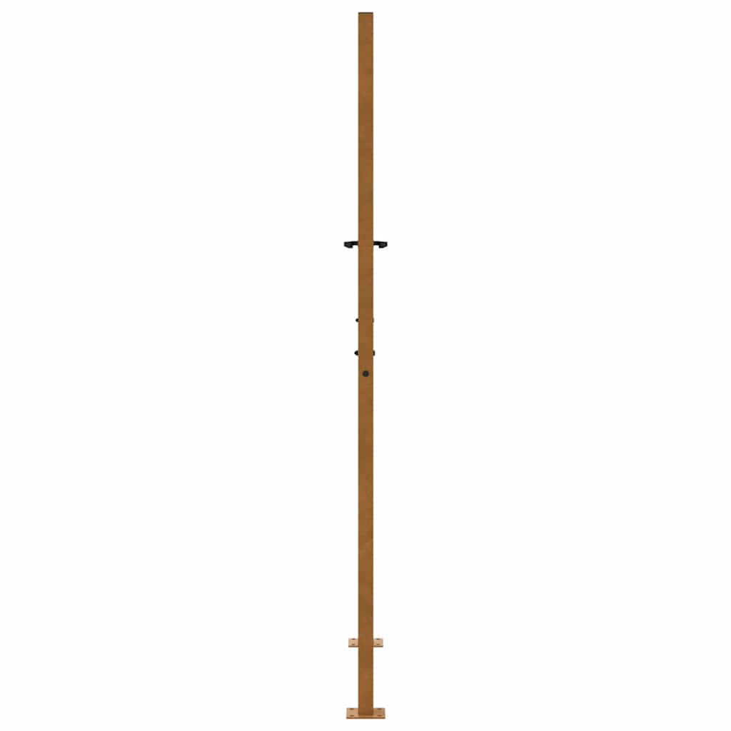 Garden Gate 100x175 cm Weathering Steel Flame Design