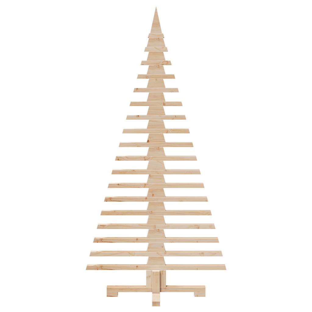 vidaXL Wooden Christmas Tree for Decoration 150 cm Solid Wood Pine