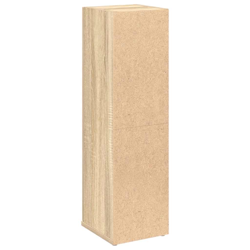 Bathroom Cabinet with Roll Holder Sonoma Oak 20,5x22x72 cm