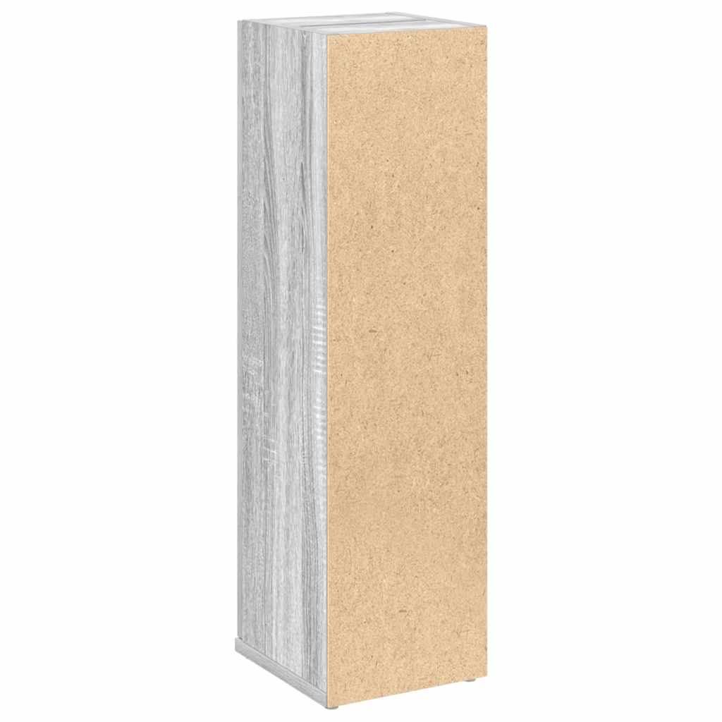 Bathroom Cabinet with Roll Holder Grey Sonoma 20,5x22x72 cm
