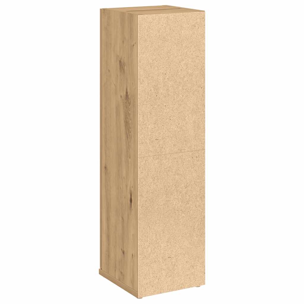 Bathroom Cabinet with Roll Holder Artisan Oak 20,5x22x72 cm